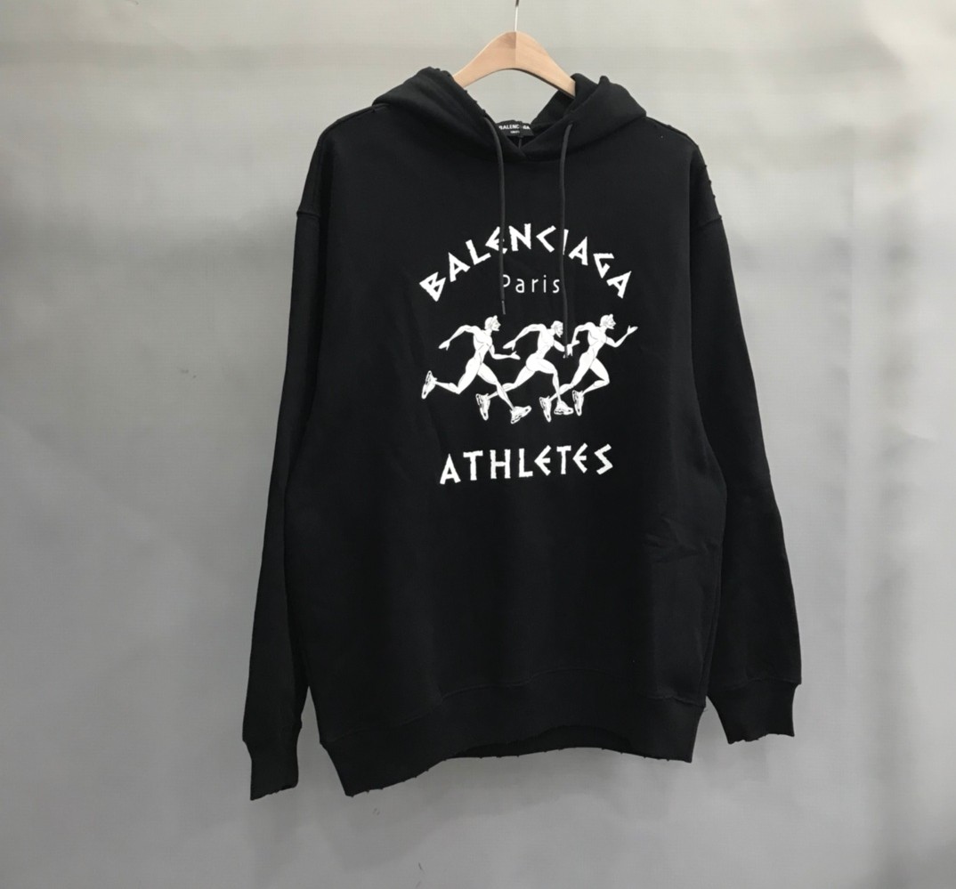 BLCG athlete running man hoodie
