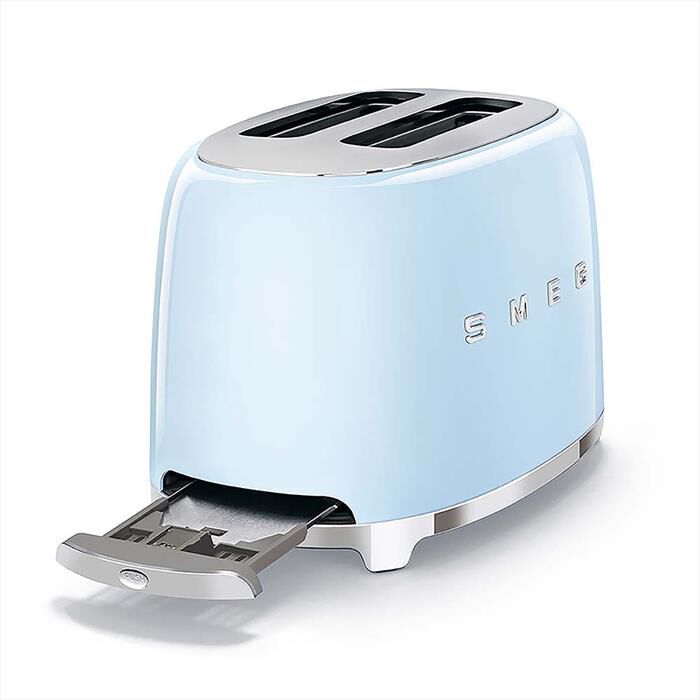 SMEG - Tostapane 50's Style  2x2 fette – TSF01PBEU-azzurro