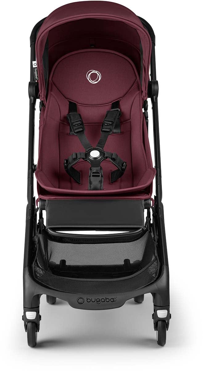 Bugaboo Butterfly 1 Complete Compact Stroller - Black / Dark Cherry / Dark Cherry