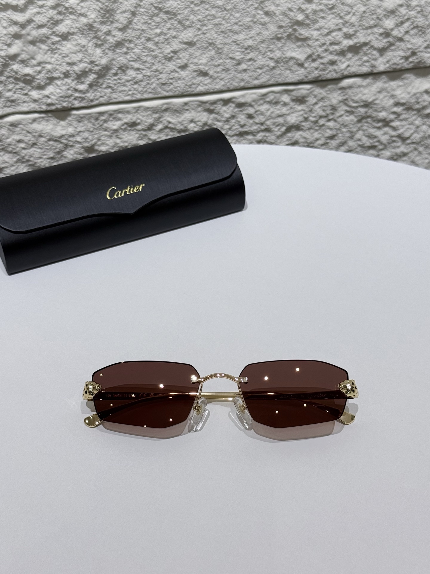 Cartier CT0431S Panthère de Cartier sunglasses Brown