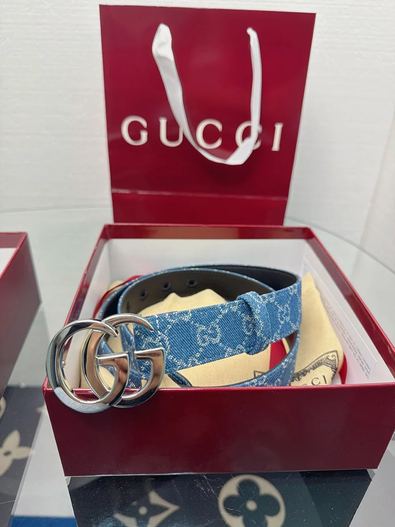 Fashion Blue Narrow Belt PD-6900094