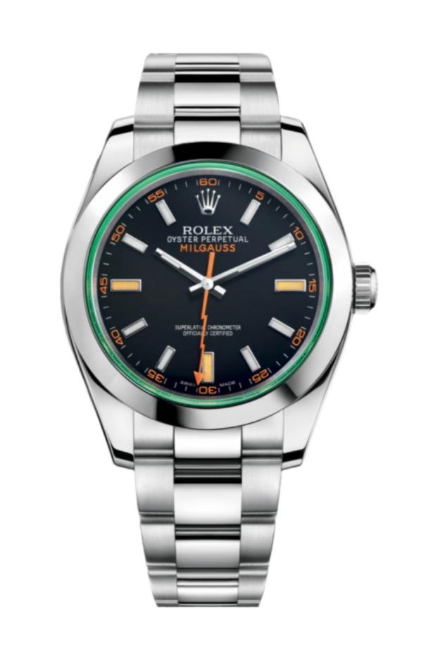 Rolex Lady-Datejust 28mm 279174 Silver Diamond Dial Oyster Bracelet & Rolex Milgauss116400GV-0001 40mm
