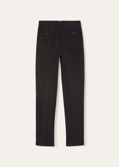 Loro Piana FAO8422 Carlo Pants Black (8000)