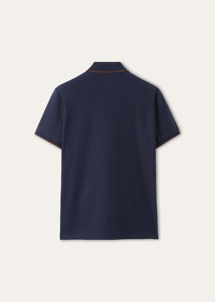 Loro Piana FAI4903 Brentwood Polo Argo Blue (WA67)