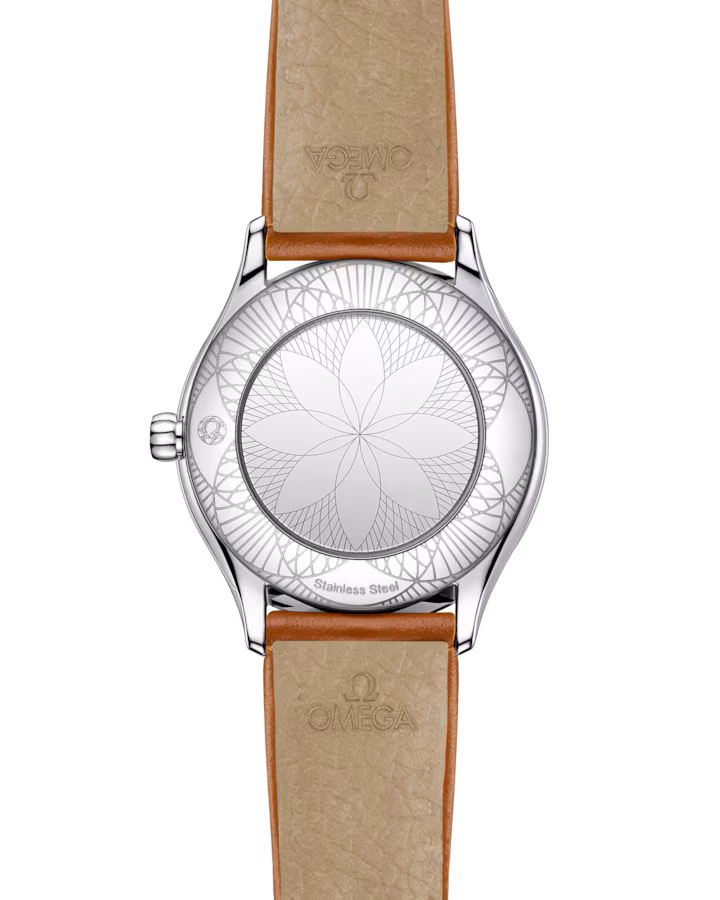 Omega De Ville Mini Trésor 26mm White Dial with Diamonds Stainless Steel Strap 428.17.26.60.04.005
