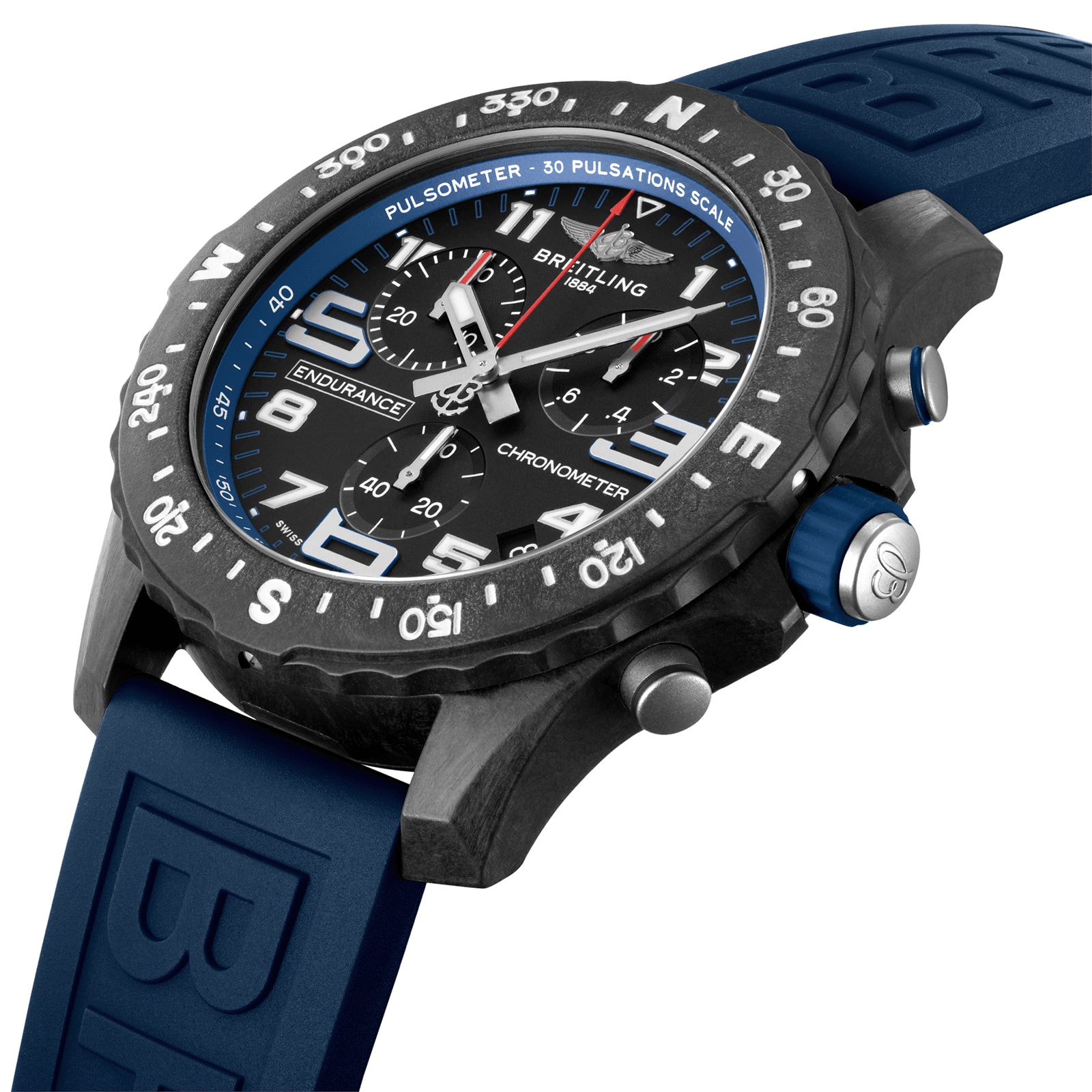 Breitling Endurance Pro 44mm Mens Watch Blue-P17531888