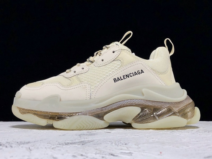 TRIPLES TRAINER CLEAR SOLE SNEAKERS 3000015