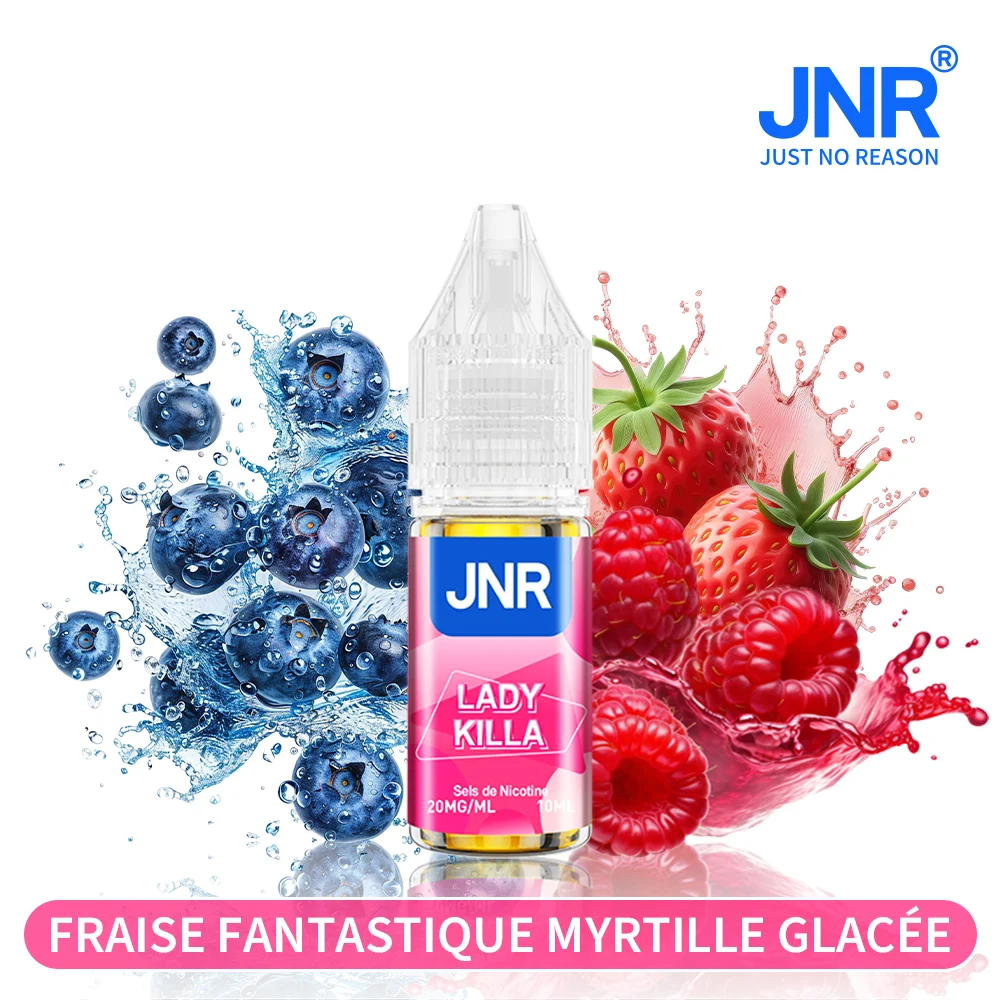 JNR E-liquide 10ml - Sels de Nicotine 20mg - Vape Grok
