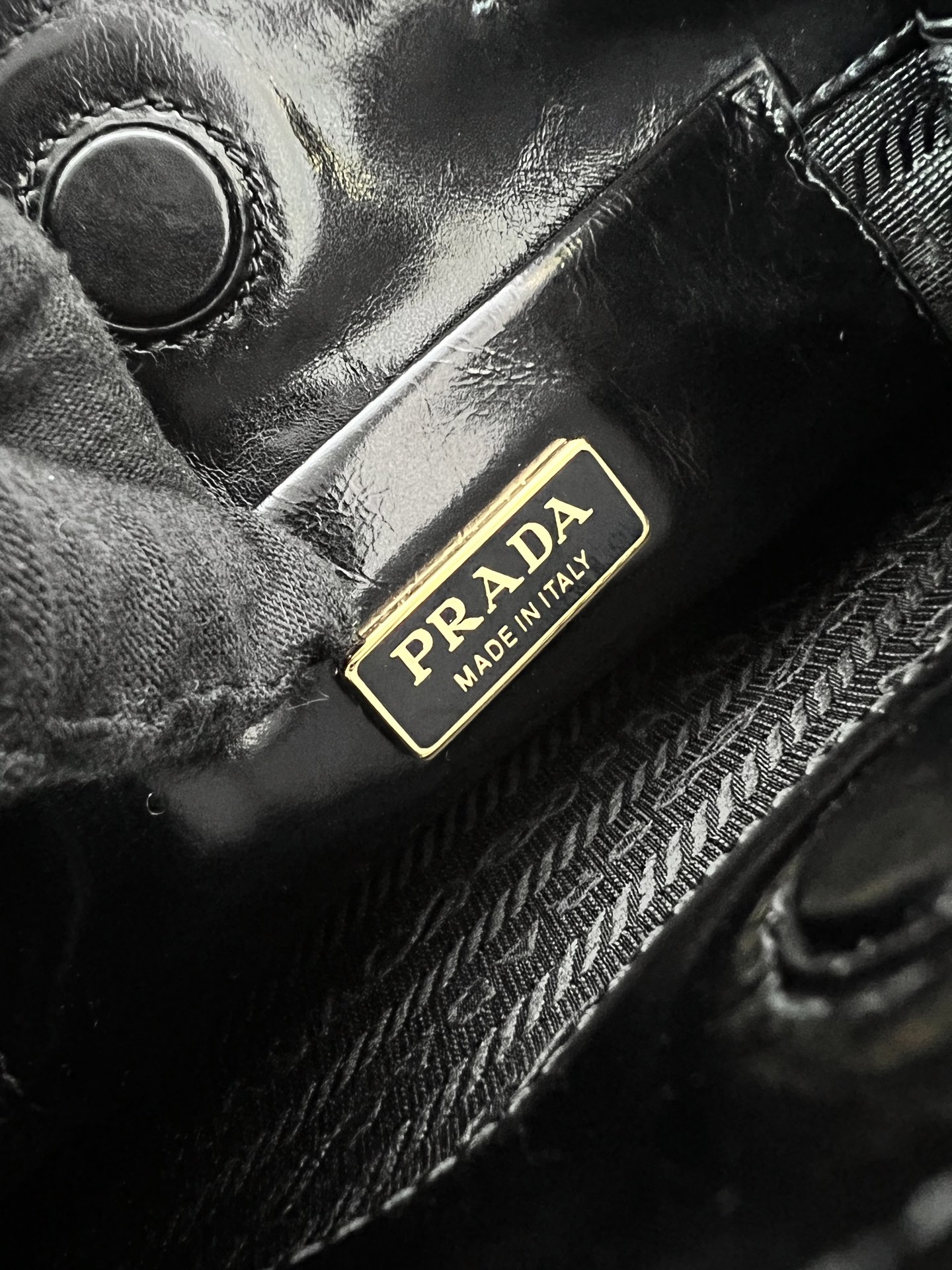 Prada Bonnie Leather Mini Shoulder Bag