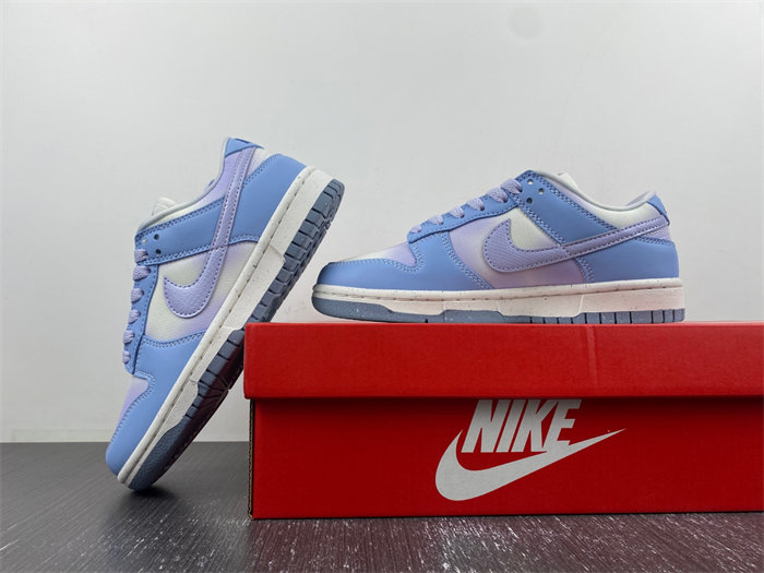 NK Dunk Low Blue Airbrush Canvas FN0323-400