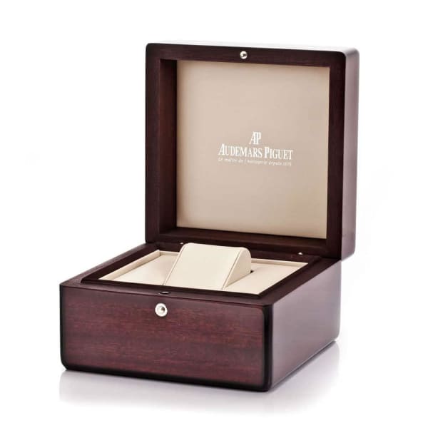 Audemars Piguet Royal Oak Chronograph Black Dial 41mm 18k Pink Gold Watch 26320OR.OO.1220OR.01