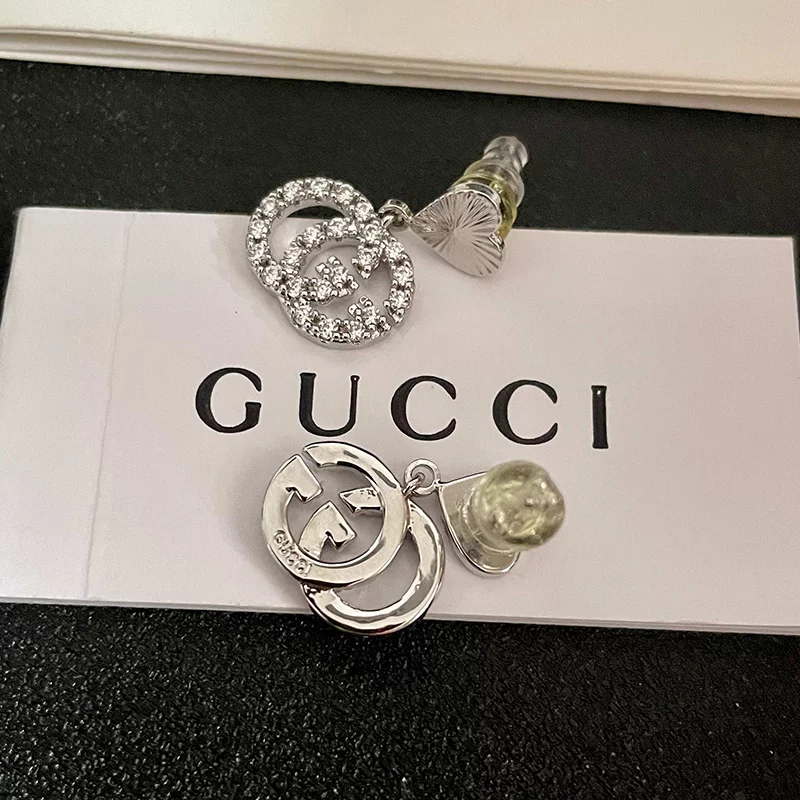 Stone-set Heart Earrings ED-931281