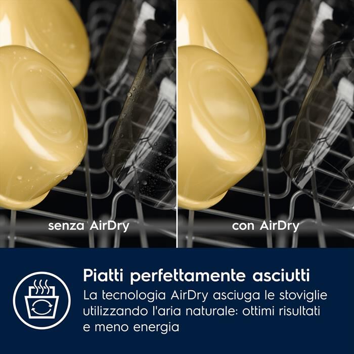 ELECTROLUX - Lavastoviglie ESS68400SX Classe C 14 coperti-Inox antimpronta
