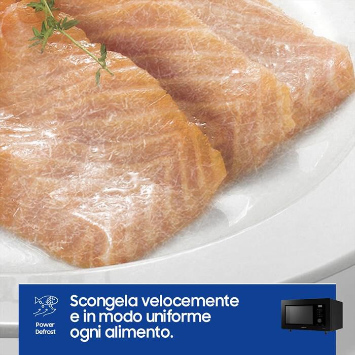 SAMSUNG - Forno microonde MC32DG7646KKE1-VETRO NERO