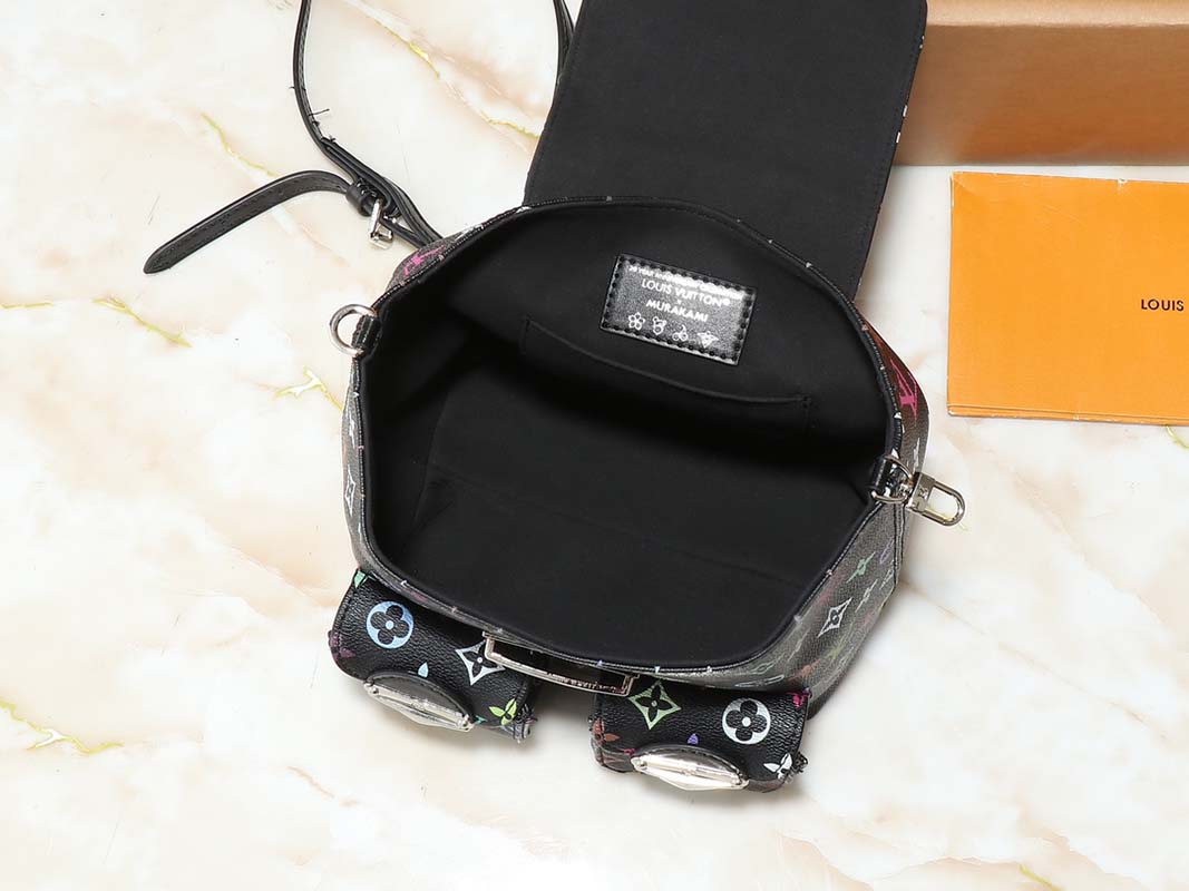 New 9.4″x10.2″x2.8″ Leather Backpack With Adjustable Straps BB-928091