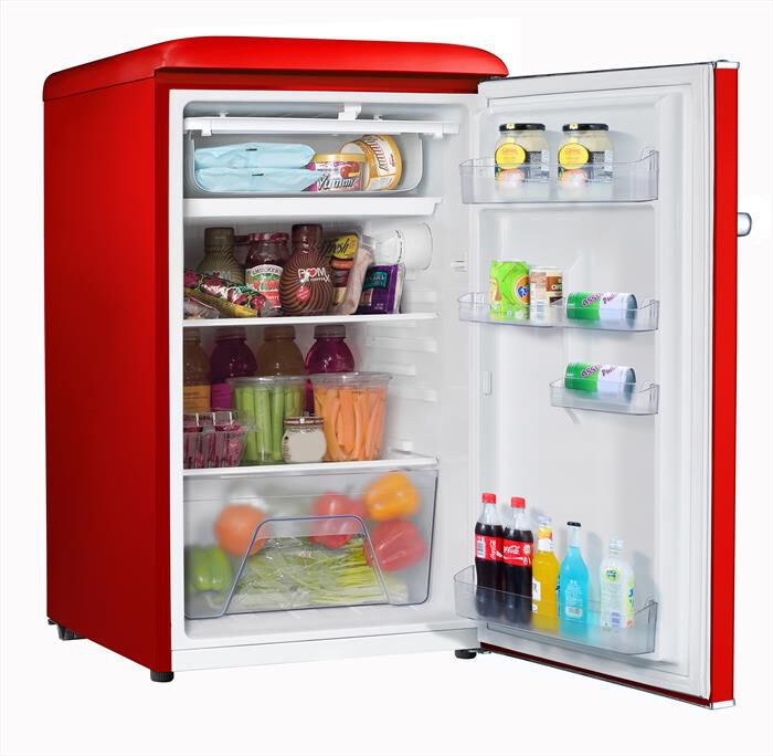 AAAMAZE - Frigorifero tavolo AGTT103SER0 Classe E 95Lt-Rosso