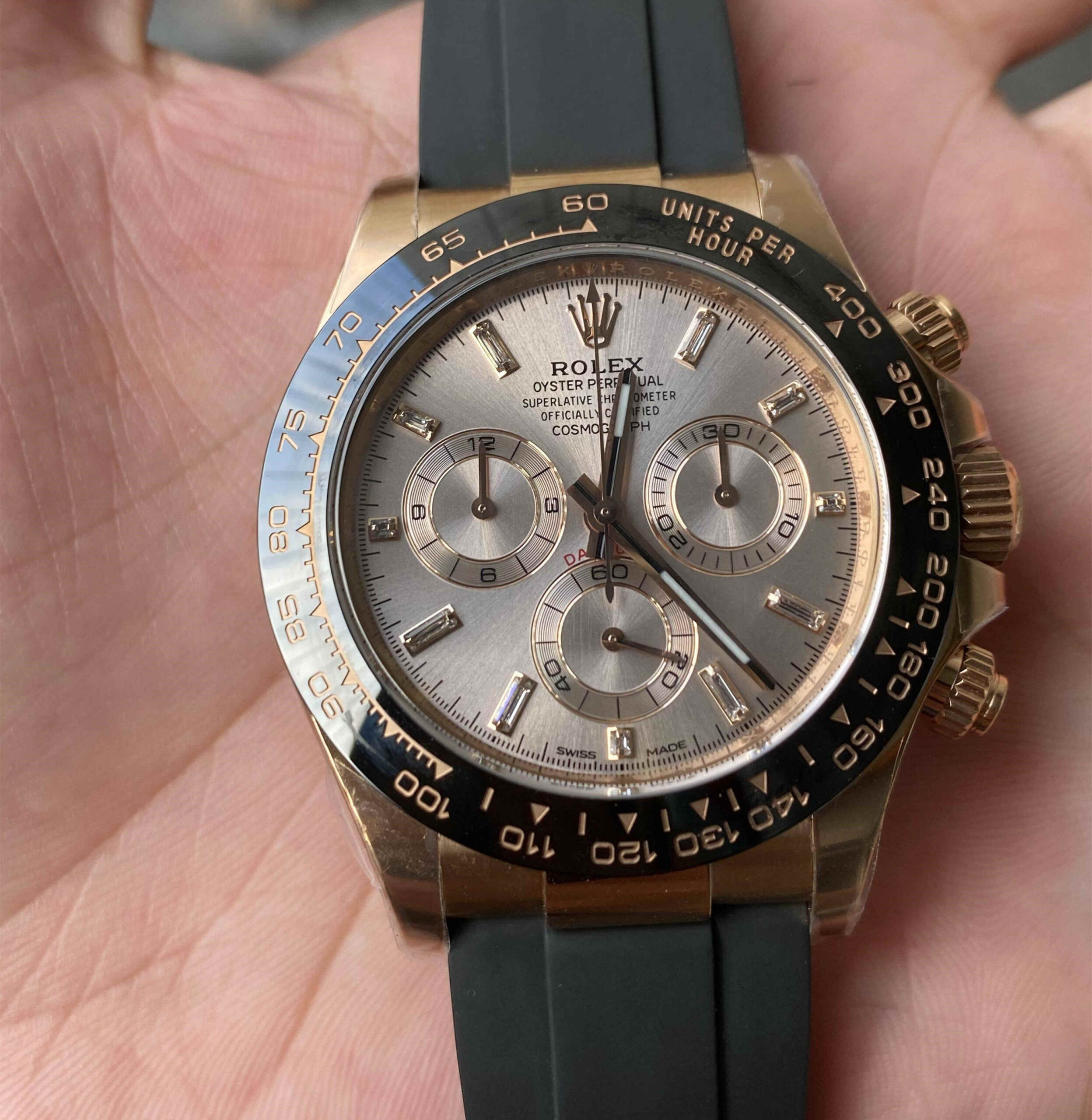 Clean Rolex Daytona 126515LN Replica – Premium Everose Gold Chronograph