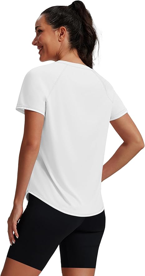 Womens Workout Tops Short