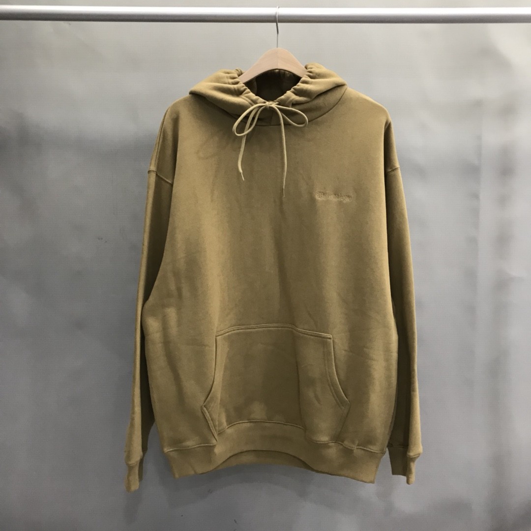 BLCG BB embroidered letter hoodie