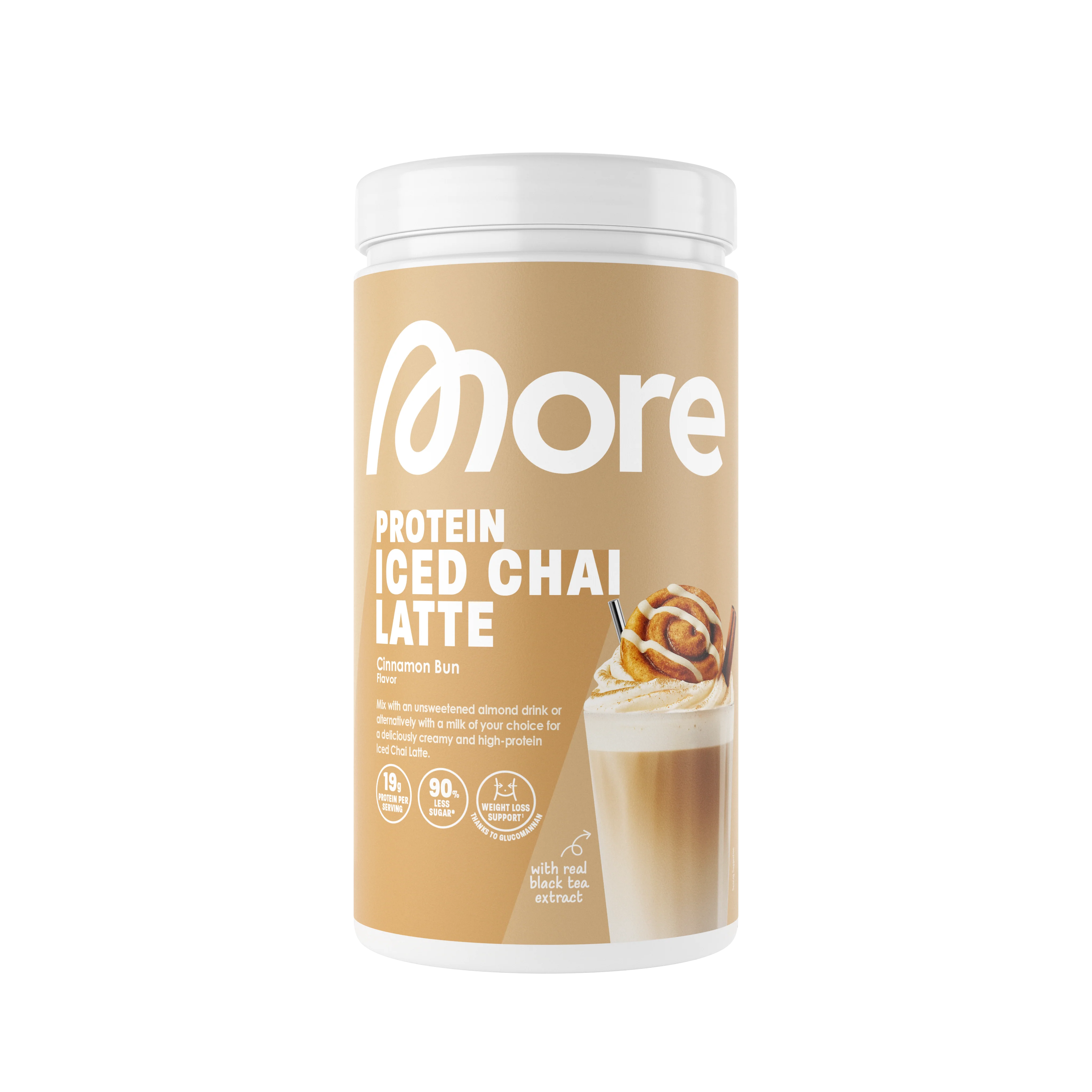 More Protein Iced Chai Latte
