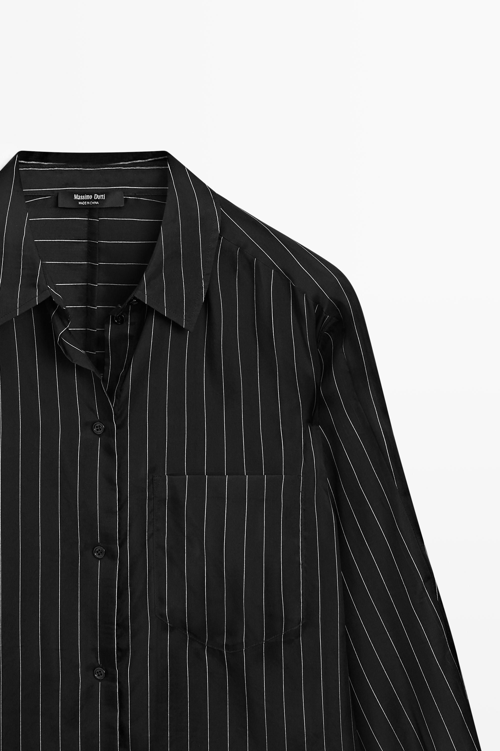 Camisa rayas tejido fluido - STUDIO