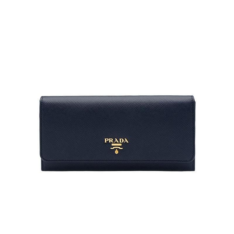PRADA(プラダ) サフィアーノレザー 財布 ネイビー