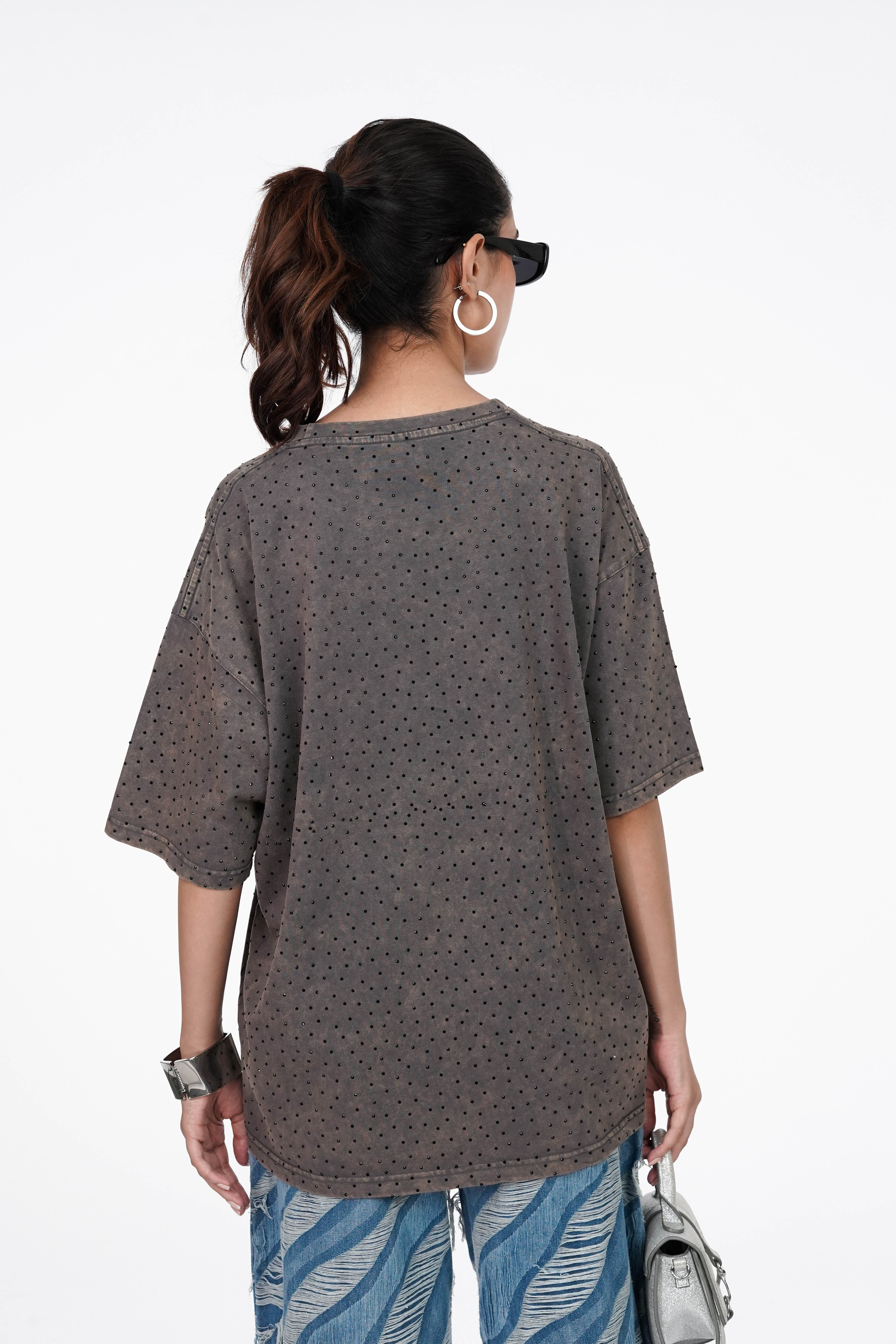 Ash Grey Sparkling T-shirt