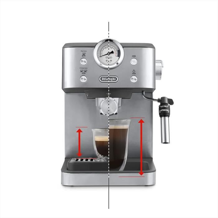 DE LONGHI - Macchina da caffè EM450.M-METAL