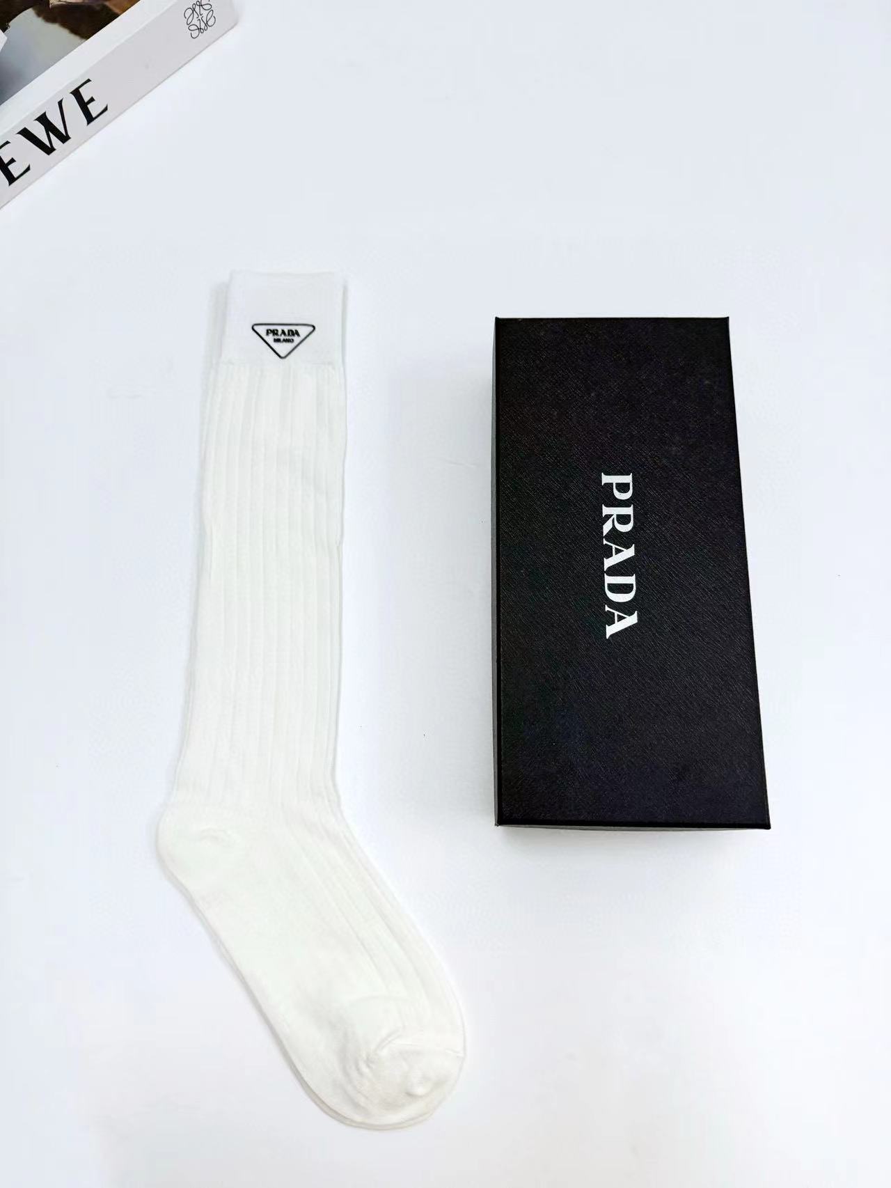 Fashion 1 Pairs of 100% Long Cotton stockings calf socks WZ-924000322