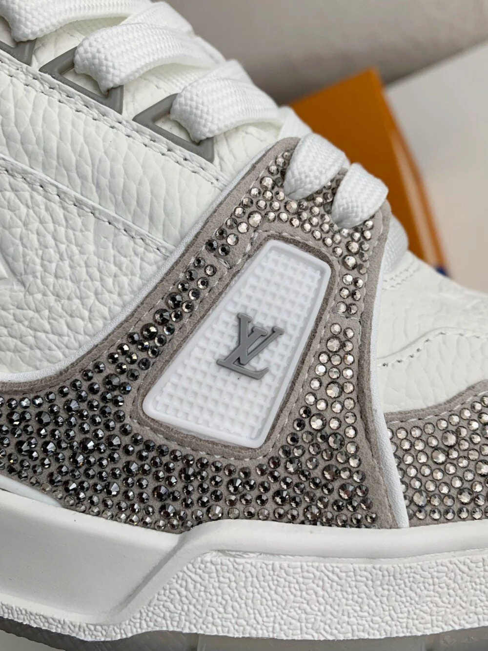 LV  Trainer Sneaker ‘Denim Monogram Grey Diamond’