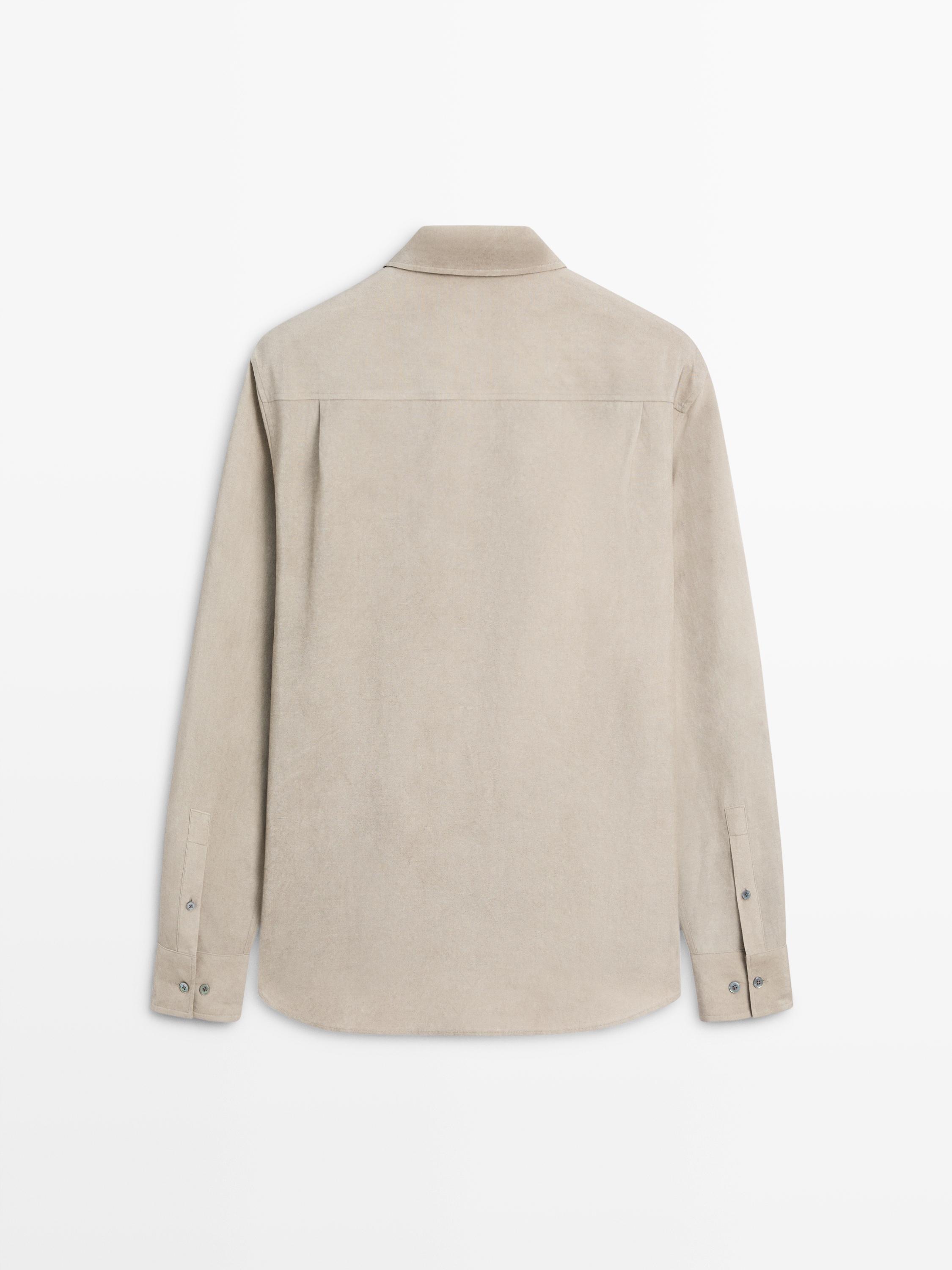 Camisa fluida bolsillo