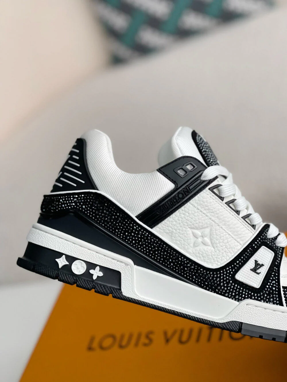 LV  Trainer Sneaker ‘Denim Monogram Black Diamond’