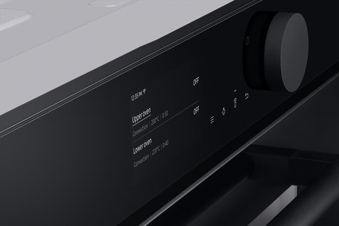 SAMSUNG - Forno incasso elettrico NV75T8549RK/ET Classe A+-Onyx black designe