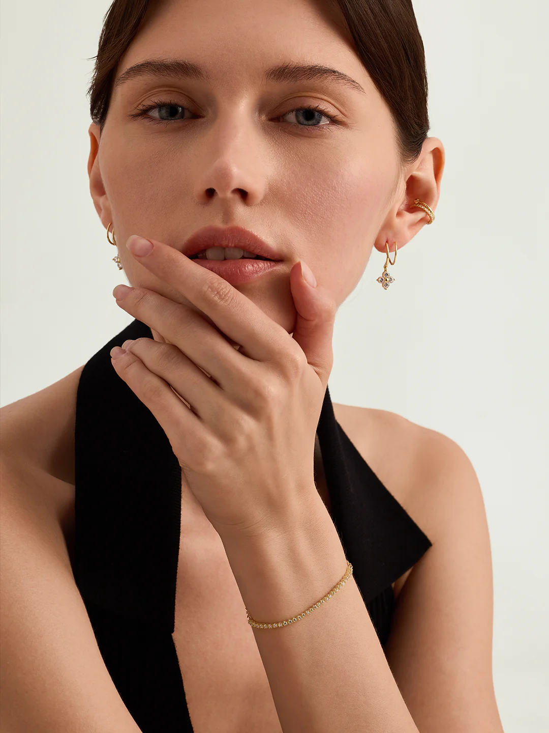 Sapphire Half Tennis Bracelet