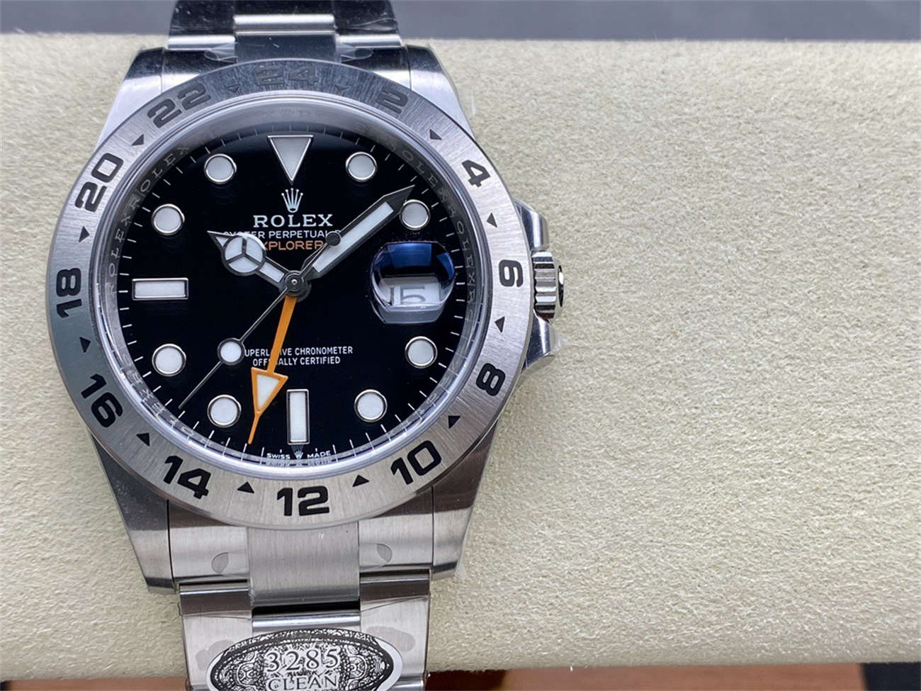 Clean Factory Rolex Explorer 2 16570 Homage – 40mm Stainless Steel GMT Replica Watch