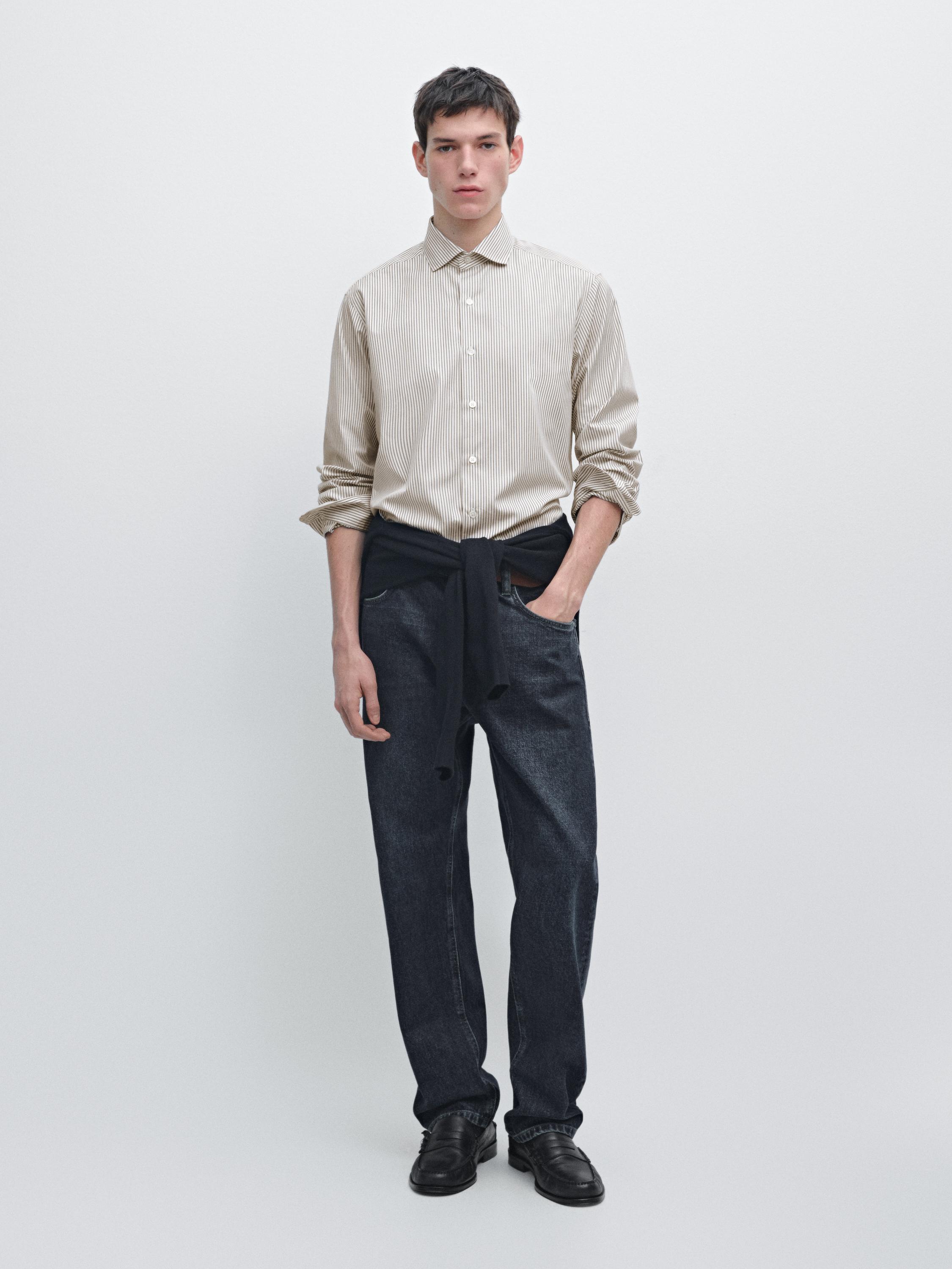 Camisa popelín algodón