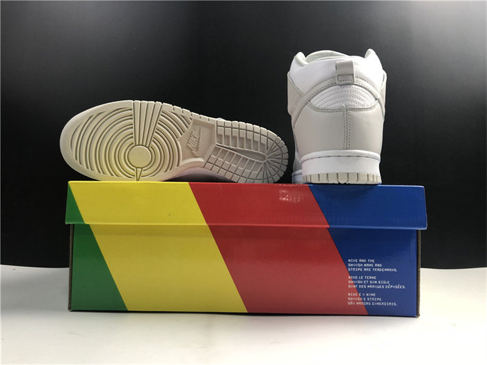 NK Dunk High Retro White Vast Grey DD1399-100