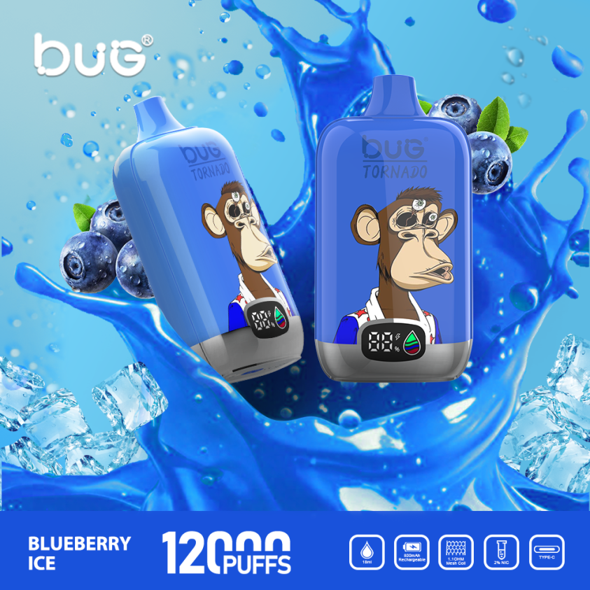 Blueberry ice