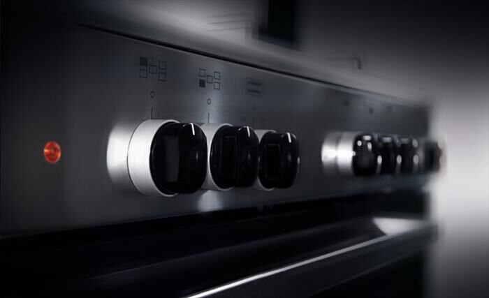 GLEM GAS - Cucina a gas A554MI6 Classe A-INOX