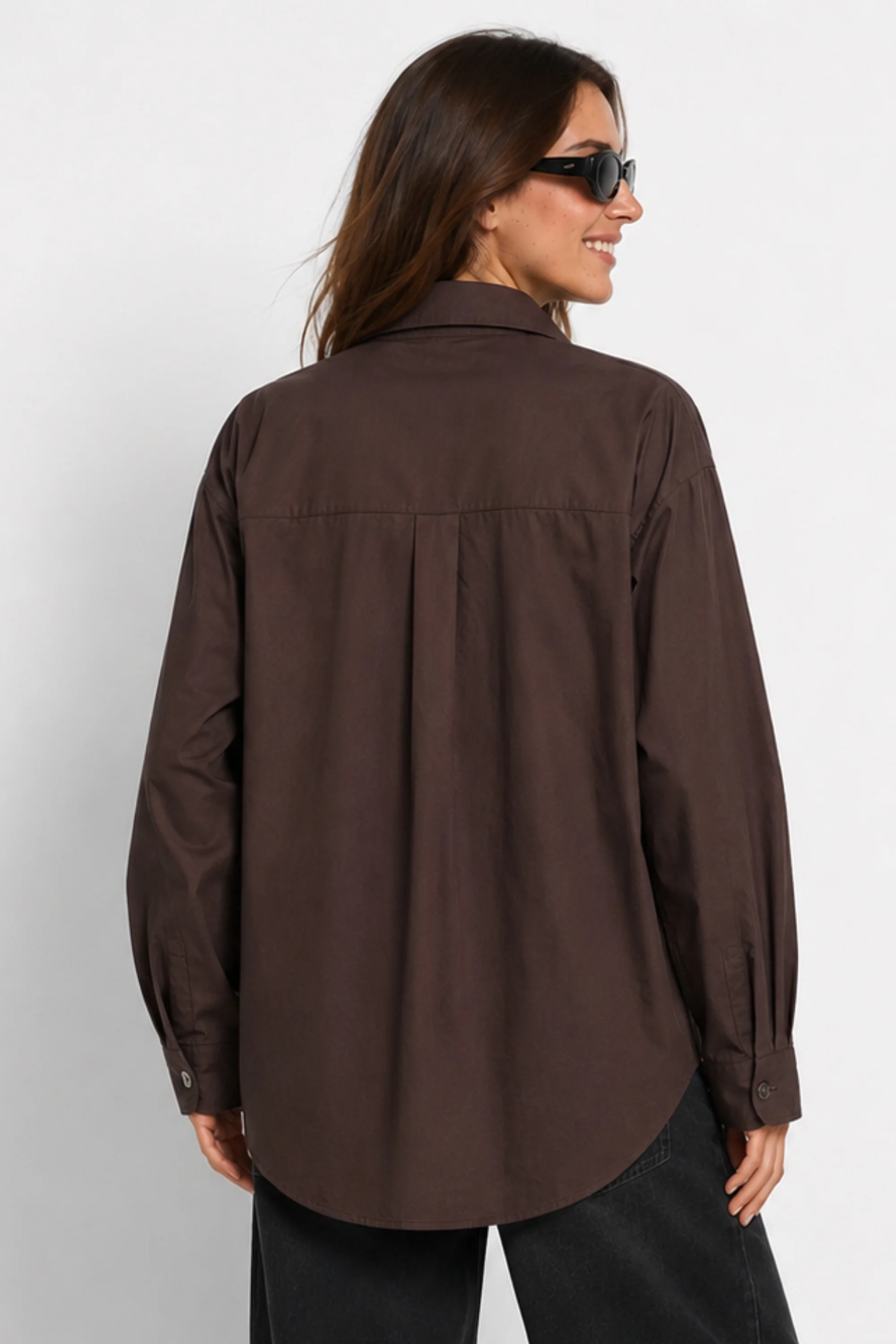 Espresso Button-Down Shirt