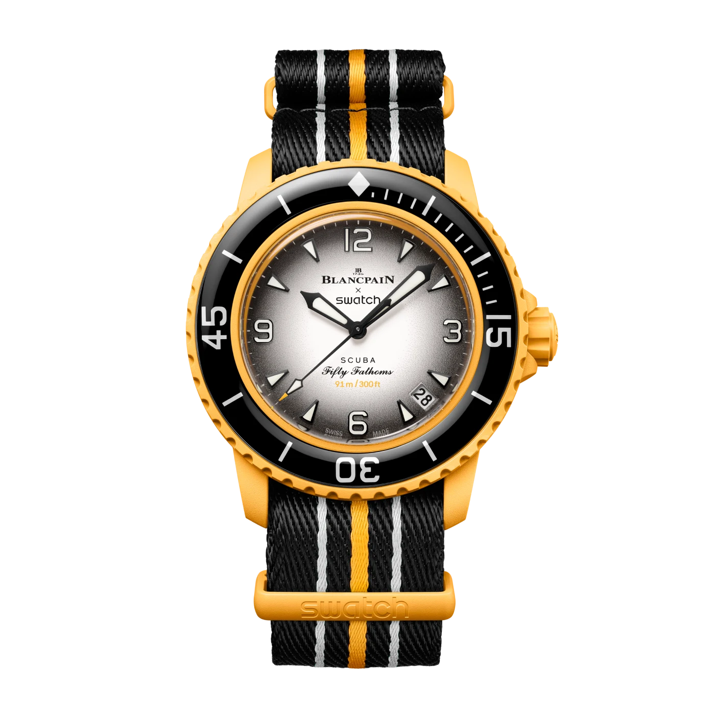 Blancpain X Swatch 時計 BIOCERAMIC SCUBA FIFTY FATHOMSコレクションPACIFIC OCEAN