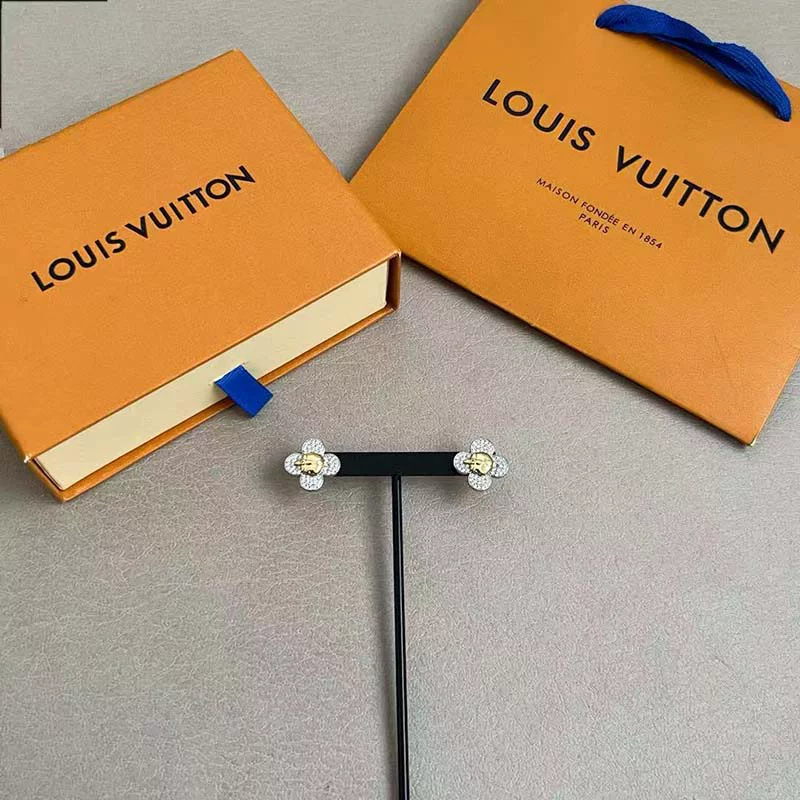 Stone-set Flowers Earrings ED-931334