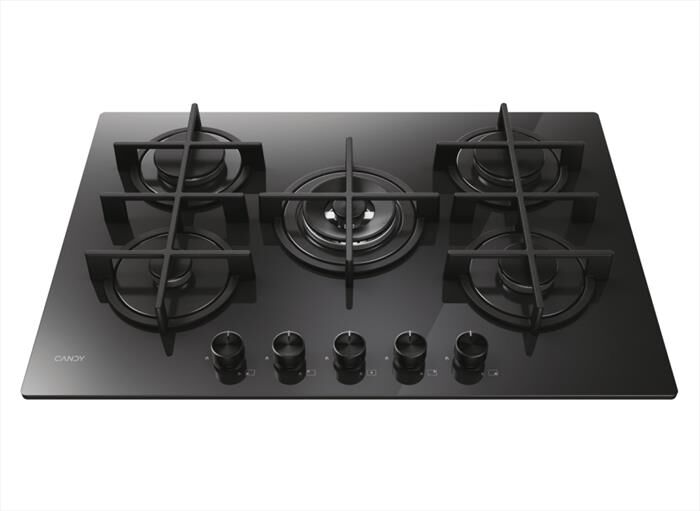 CANDY - Piano cottura a gas CVG74WTB 75 cm-Black