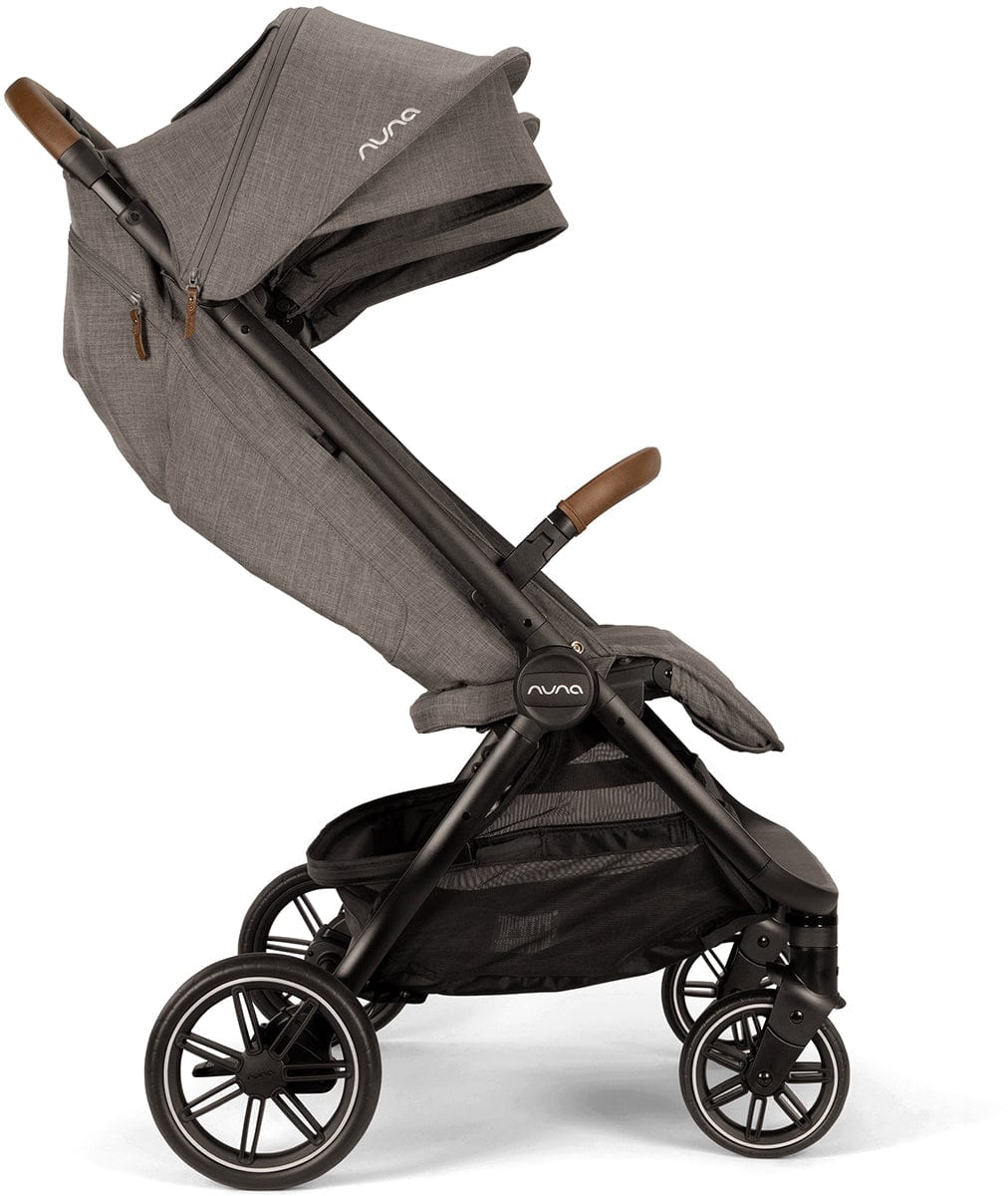 Nuna TRVL dubl Lightweight Side by Side Double Stroller - Granite