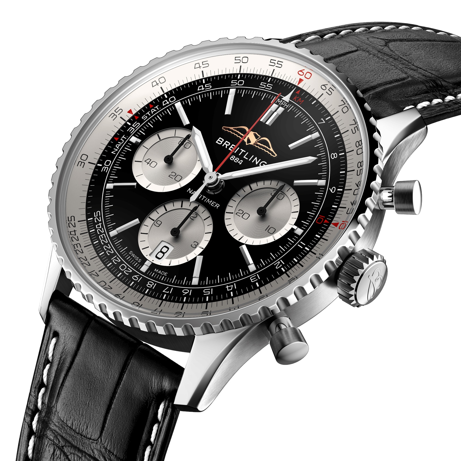 Breitling Navitimer B01 Chronograph 43mm Mens Watch Black-P17532092