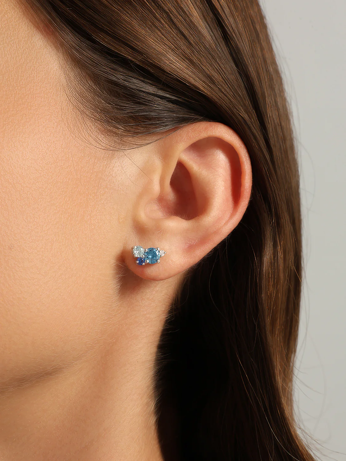 Azure Glow Studs