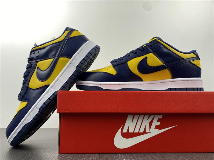 NK Dunk Low Michigan DD1391-700