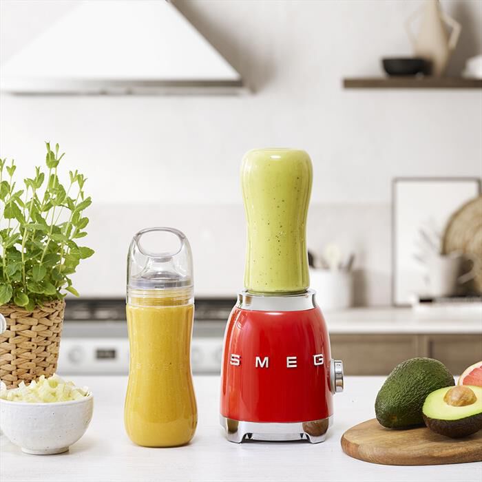 SMEG - Frullatore Compatto 50's Style- PBF01RDEU-Rosso