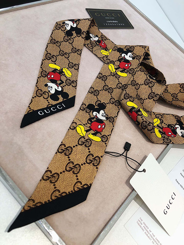 120x8cm Classical Handbag Ribbon Scarf Neck Bow WJ-987013