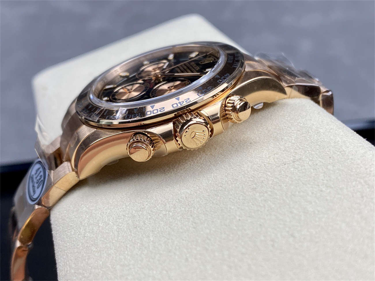 Rolex Daytona Everose Black Dial – Clean Factory Edition